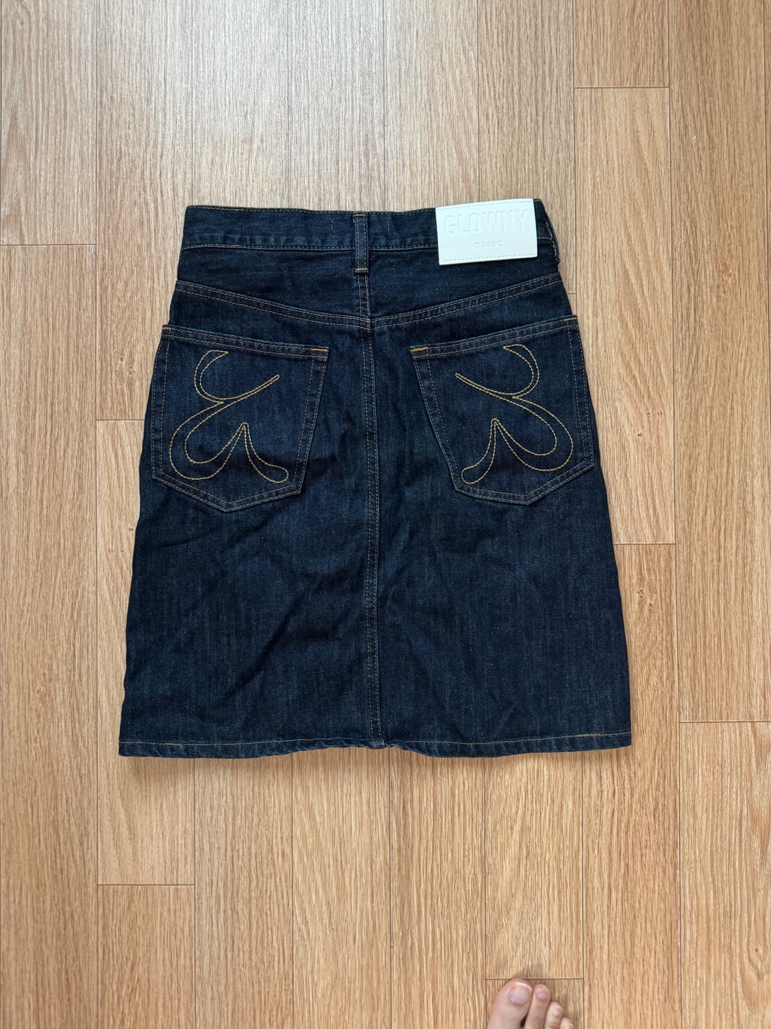 글로니 The Leo Skirt Deep Blue 상품이미지2
