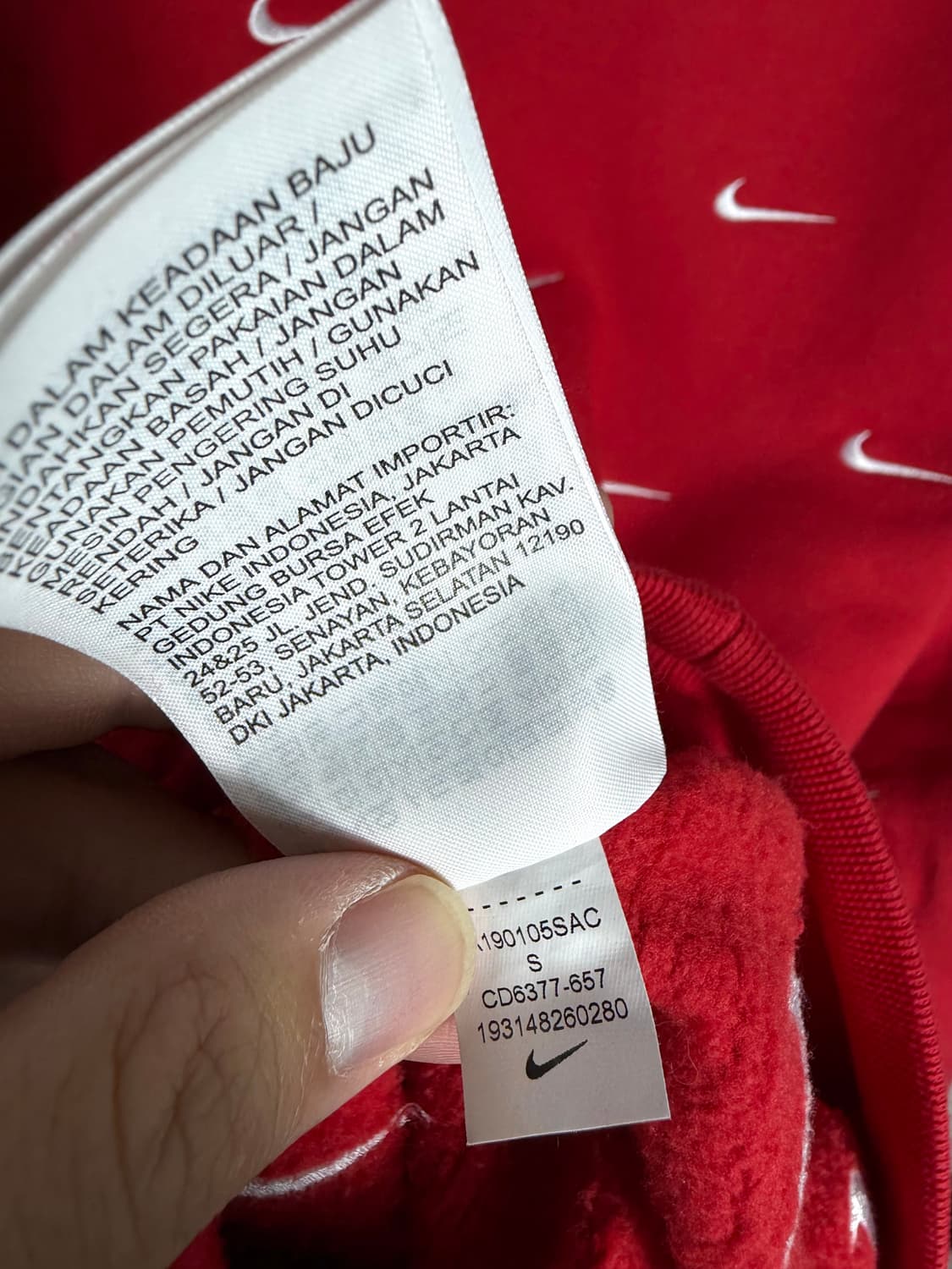 나이키nrg 나이키nrg맨투맨 나이키랩 나이키맨투맨 스우시 스웻셔츠 상품이미지4