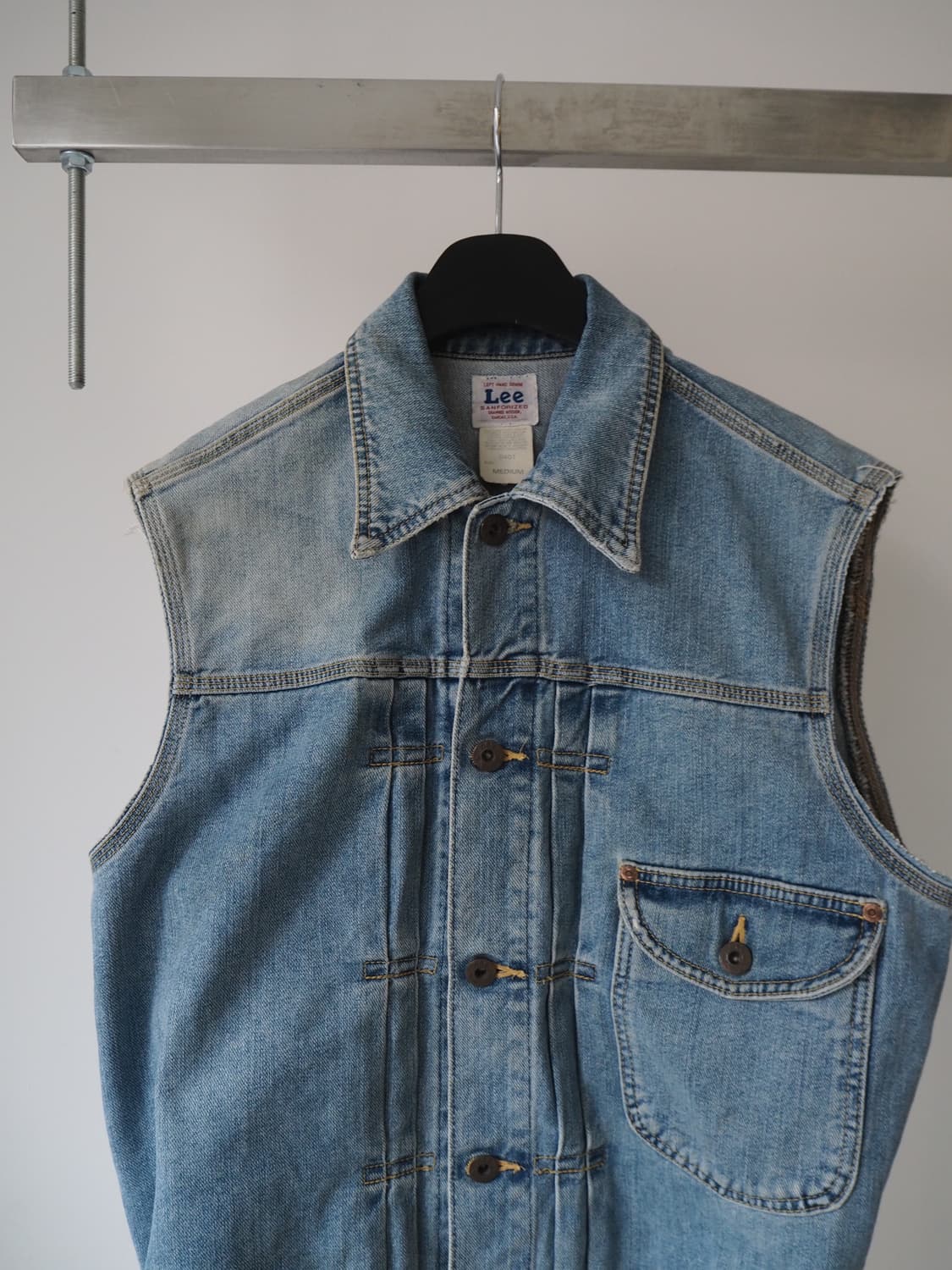 1990's LEE custom denim vest  상품이미지2