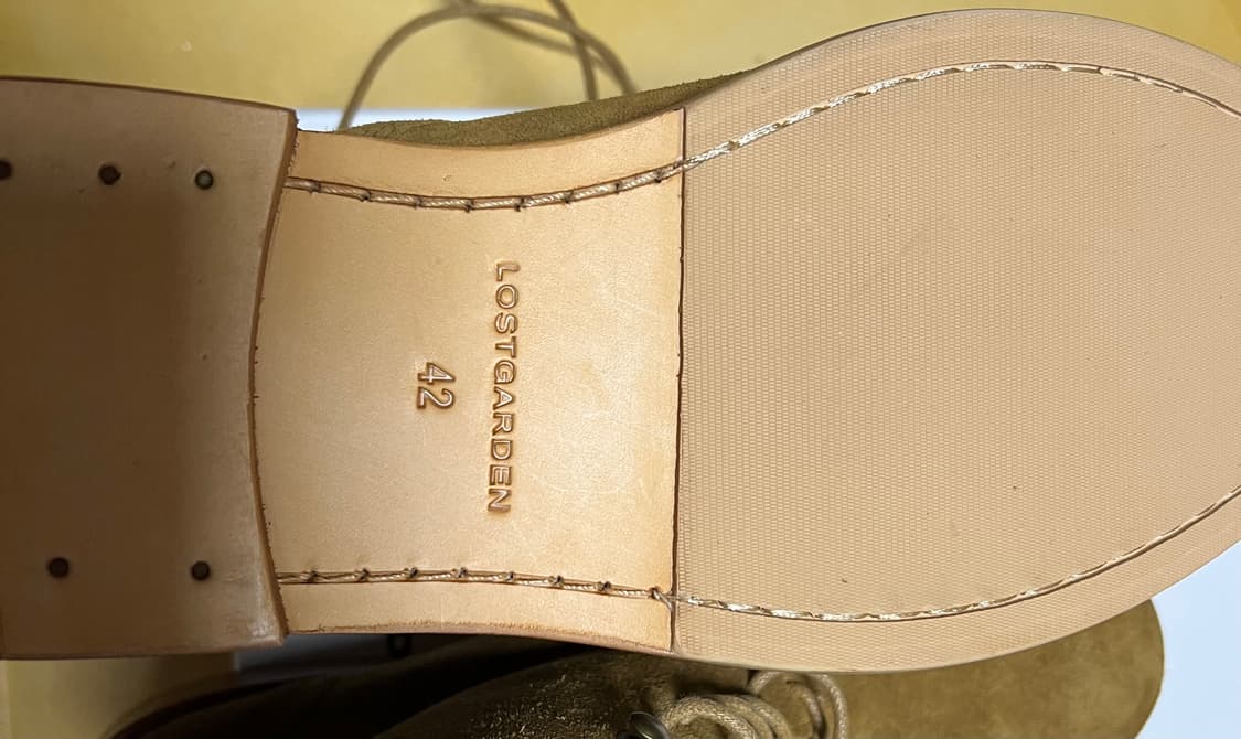 로스트가든 필드부츠 42사이즈 새상품 상품이미지5