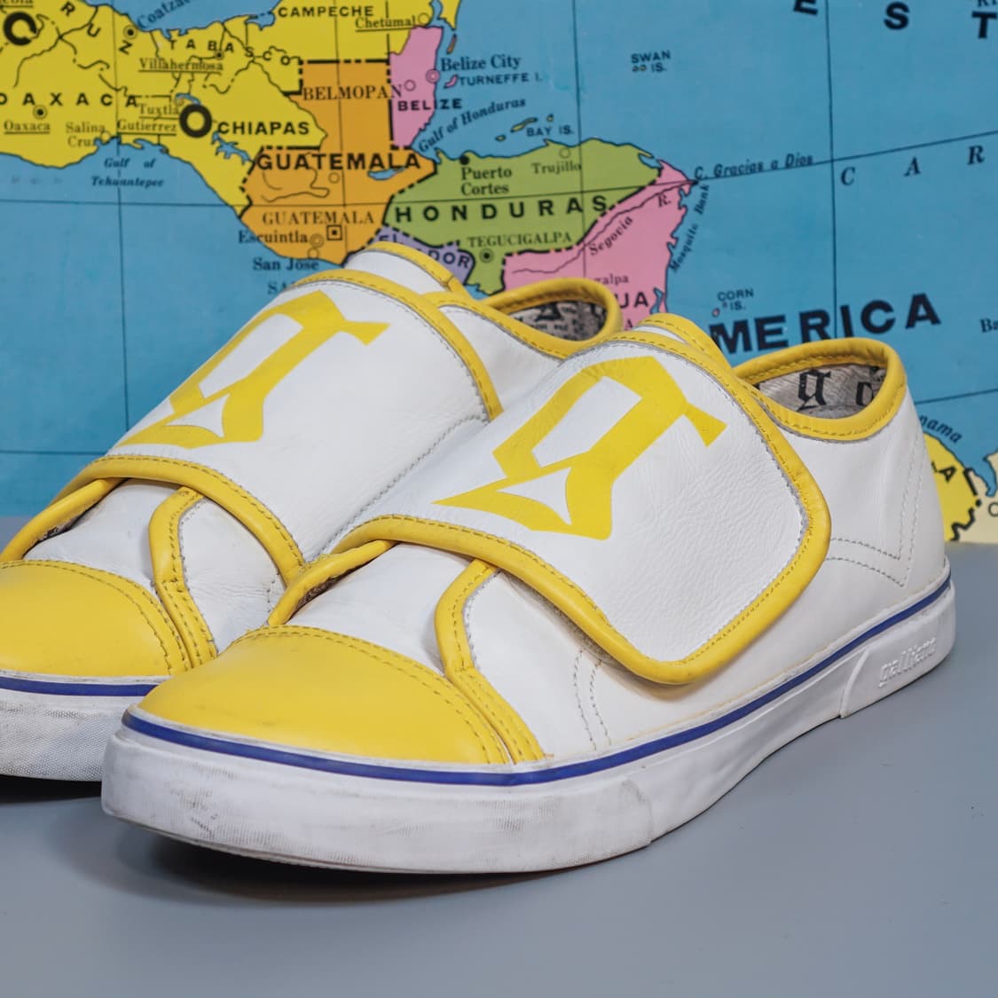 존갈리아노 레더 벨크로 스니커즈 상품이미지1