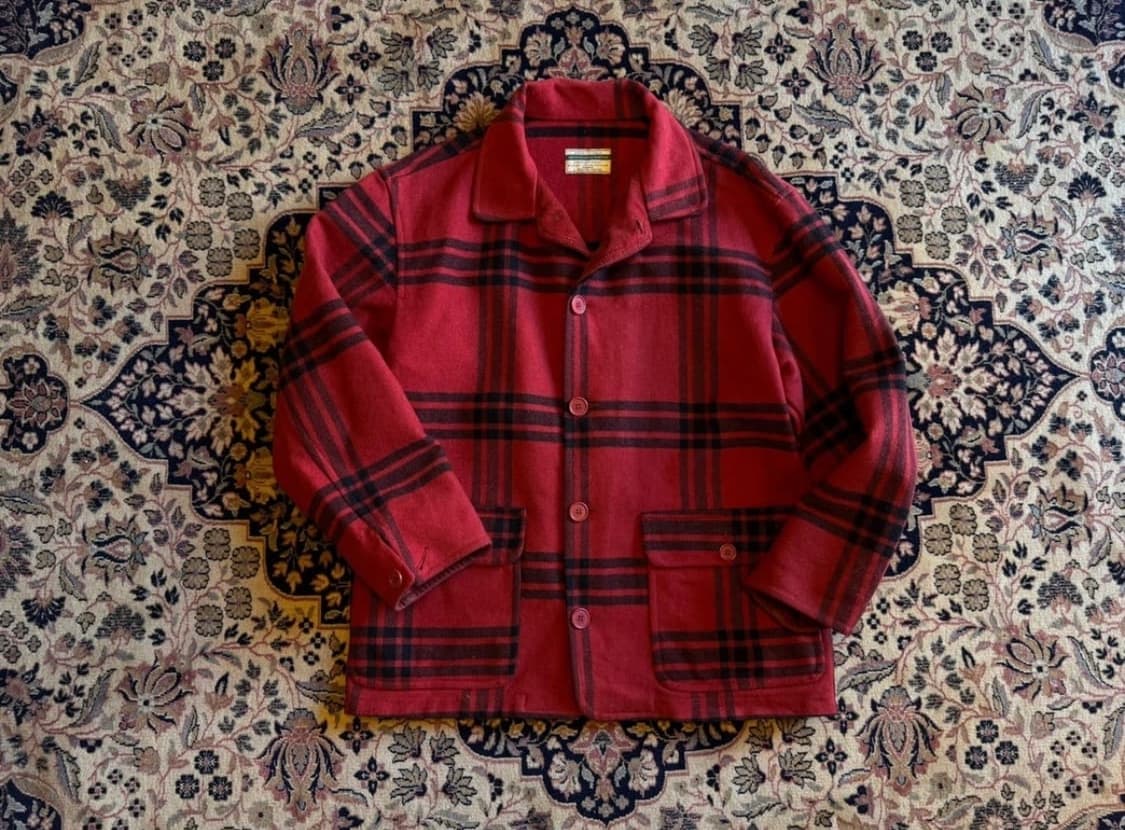 베네통 헤비멜톤울 아웃도어 자켓 상품이미지1