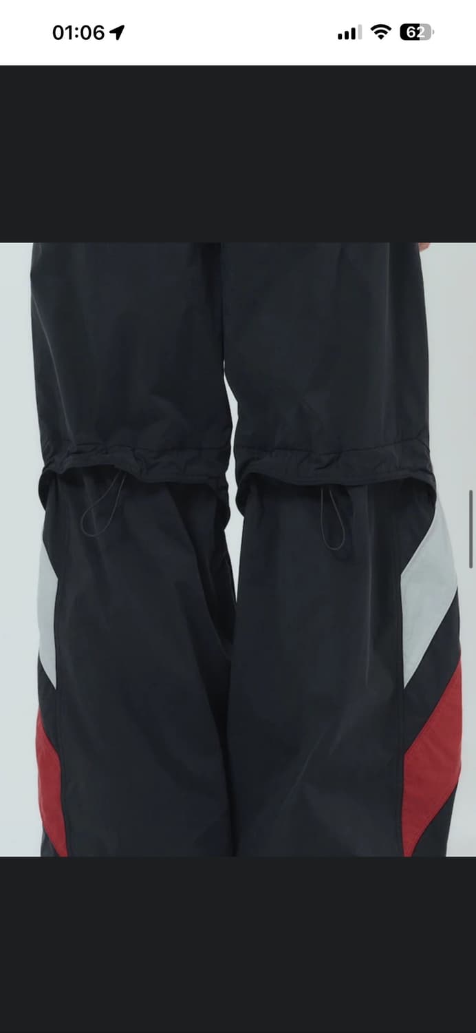 25FW 준지 립스탑 컬러블록 트랙팬츠 48 판매 상품이미지4