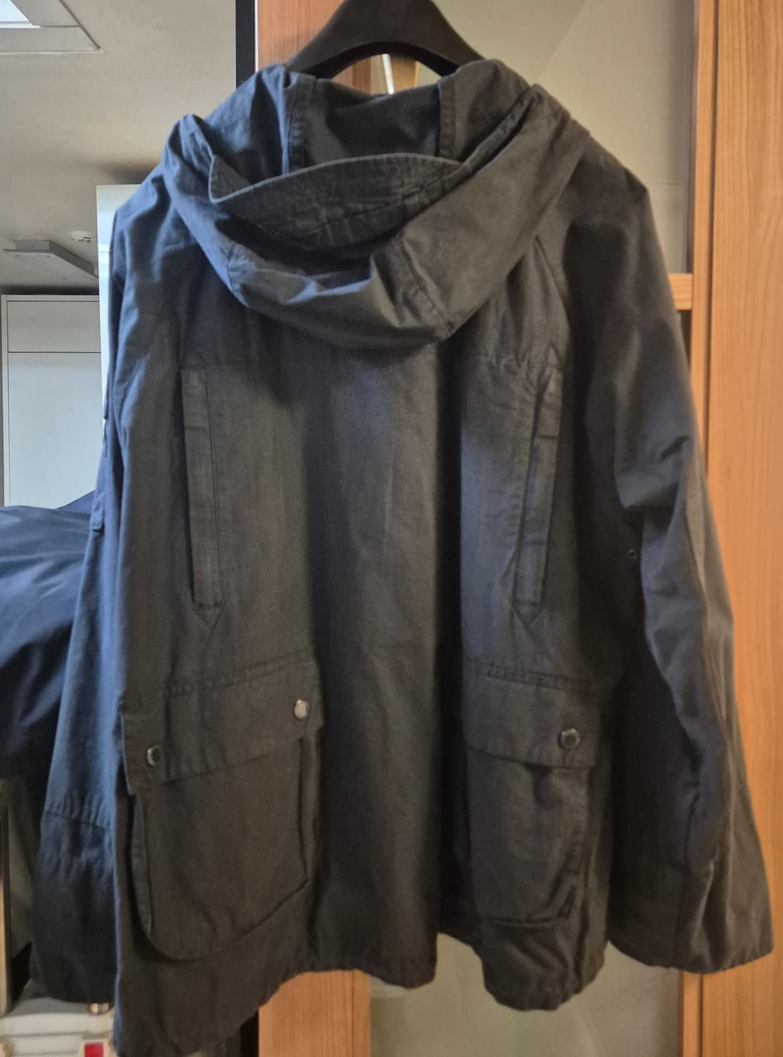 엔지니어드가먼츠 × 바버 톰슨 자켓 네이비 S 상품이미지4