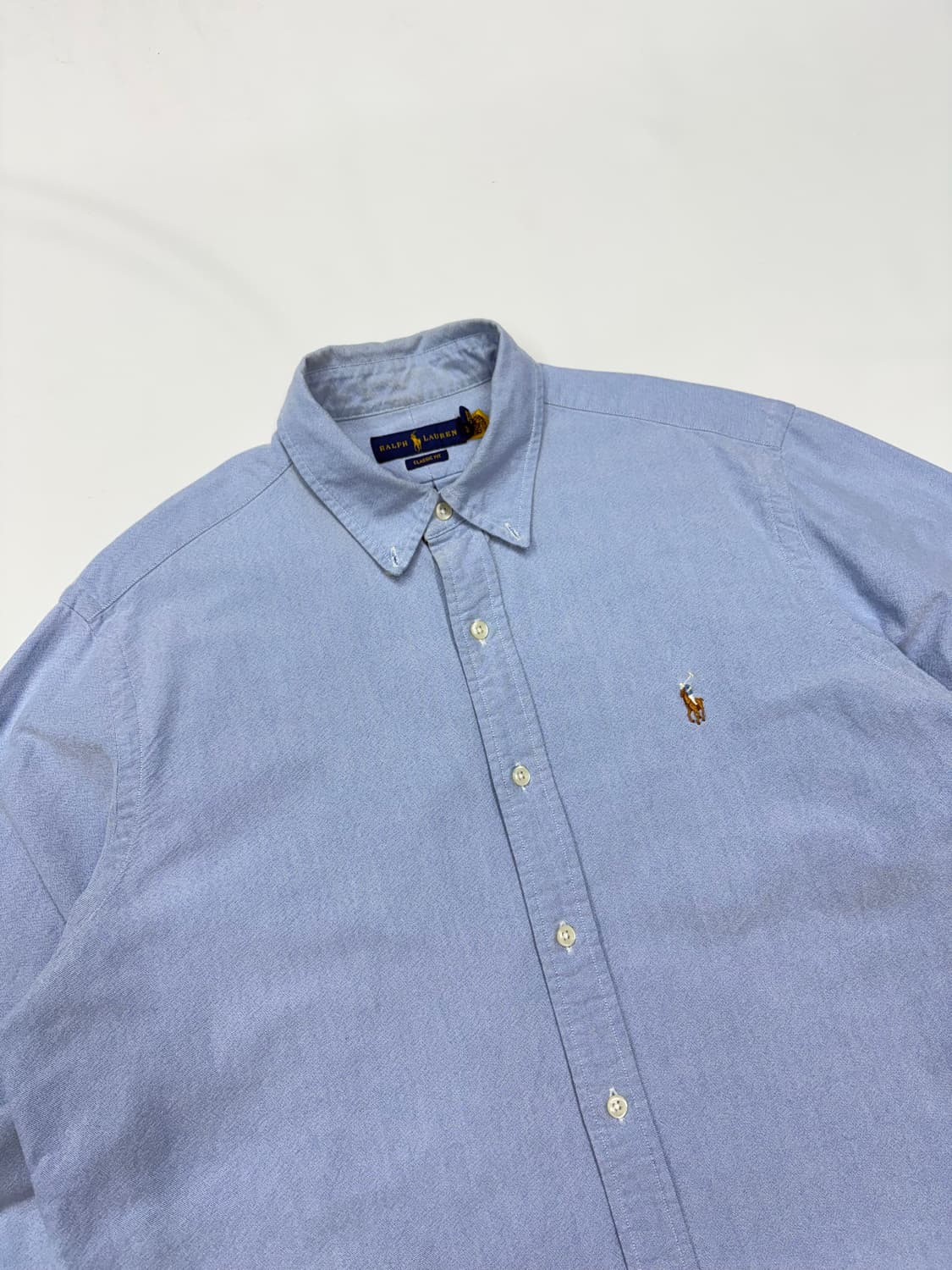 폴로 랄프로렌 파스텔 솔리드 셔츠 상품이미지2