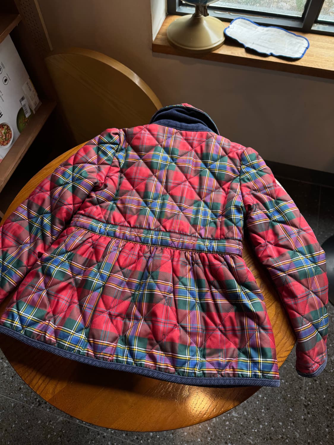 폴로키즈레드체크자켓 상품이미지3