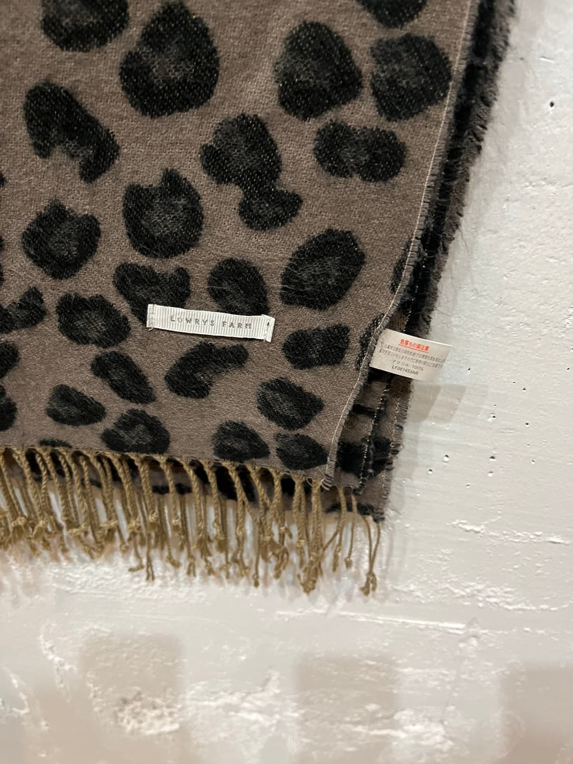 JPN 레오파드 머플러  상품이미지3