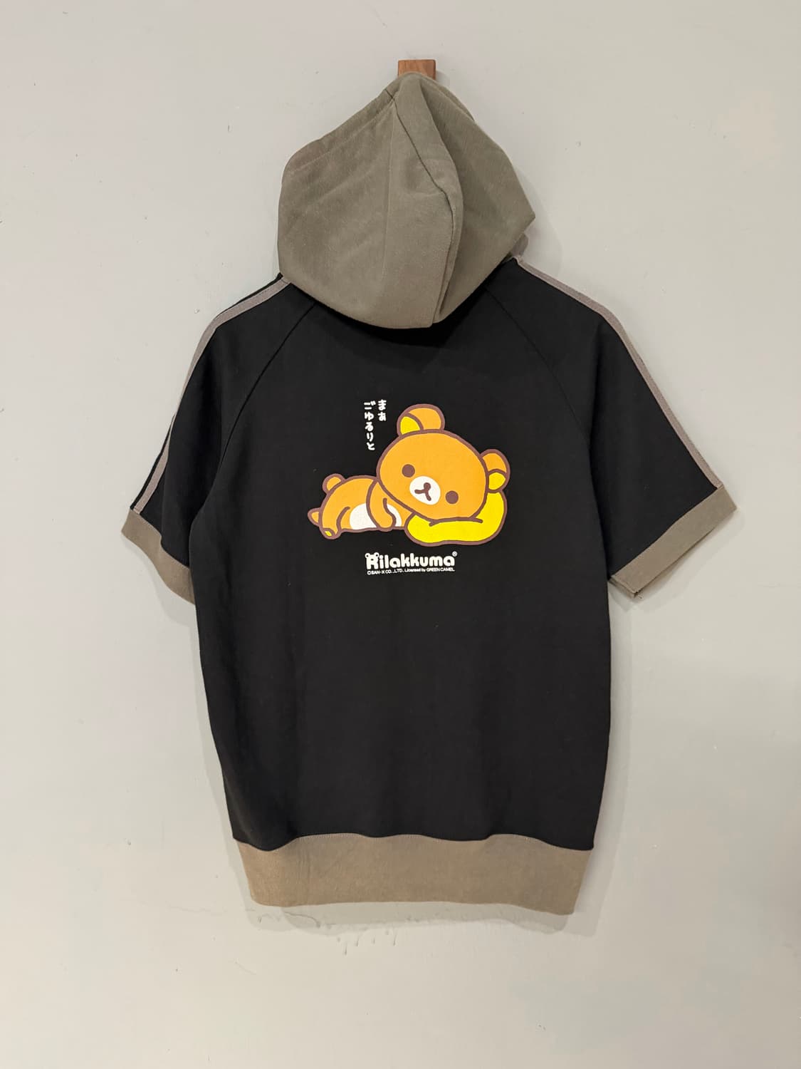 Rilakkuma back printing hood zip-up 상품이미지6