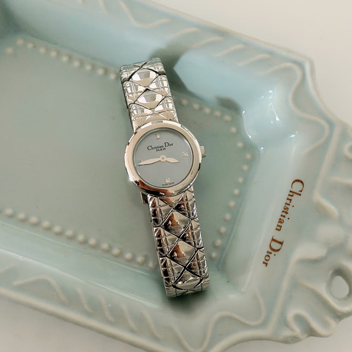 빈티지 레이디 디올 4p 다이아 까나쥬 시계 상품이미지5