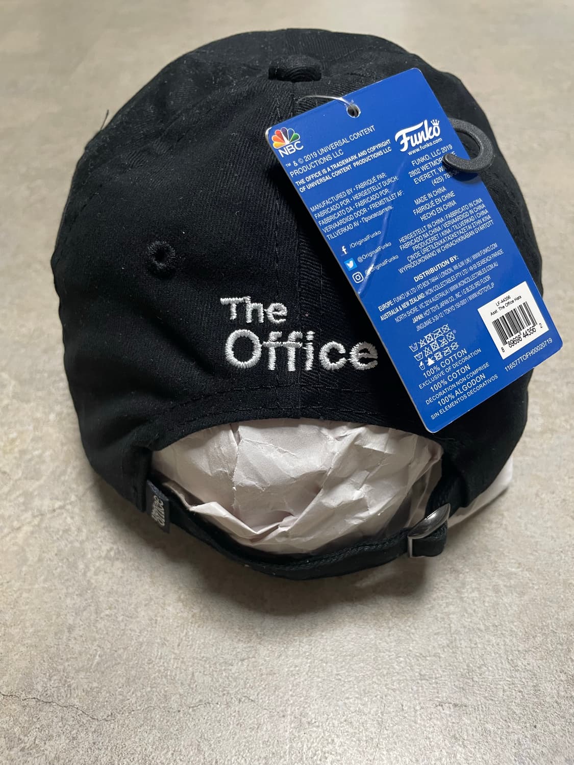 The office 볼캡 모자 더 오피스 비치스케이트 상품이미지2