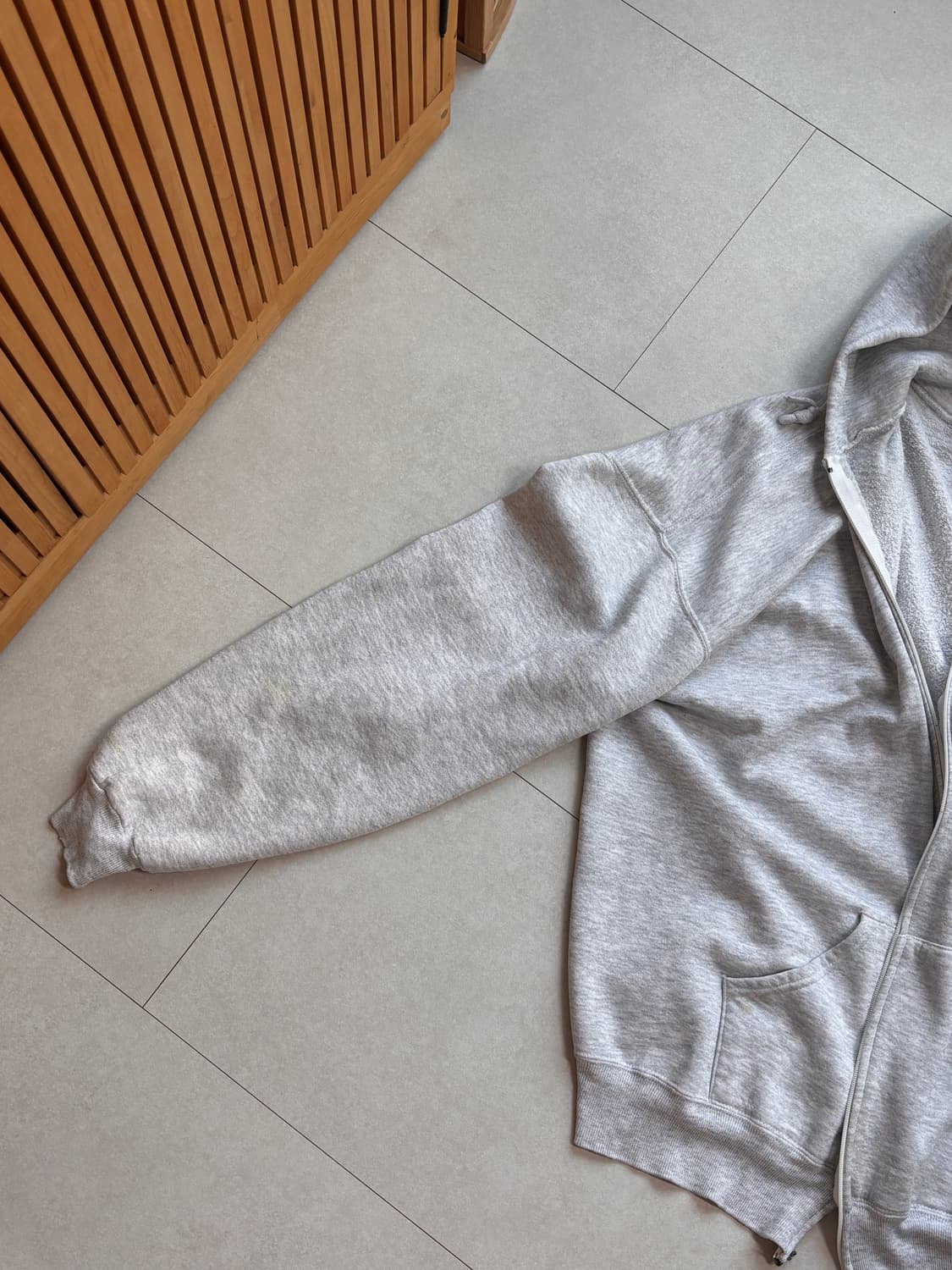 90s Made in USA 빈티지 러셀 후드 집업 XXL 상품이미지3