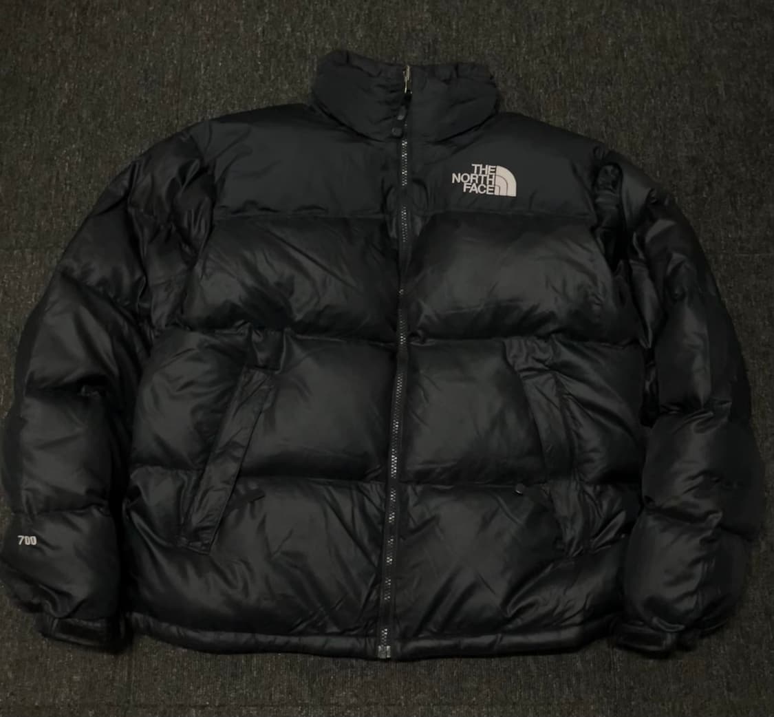 00‘s 노스페이스 눕시 블랙 패딩 상품이미지1