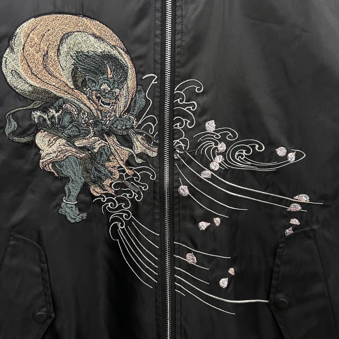 재팬빈티지 오니자수로고 스카쟌 자켓 상품이미지3