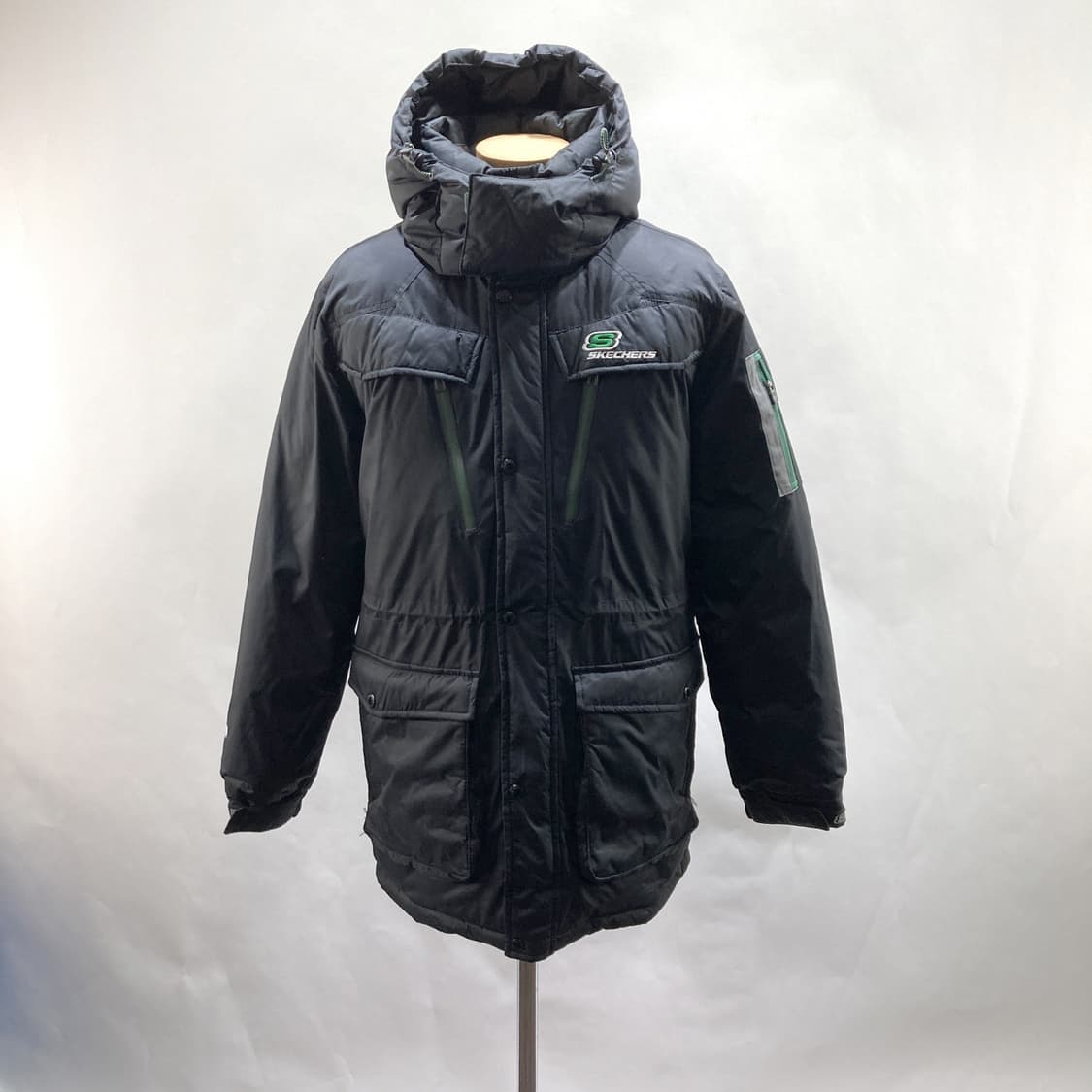 스케쳐스 남성덕다운패딩자켓 블랙 95  상품이미지1
