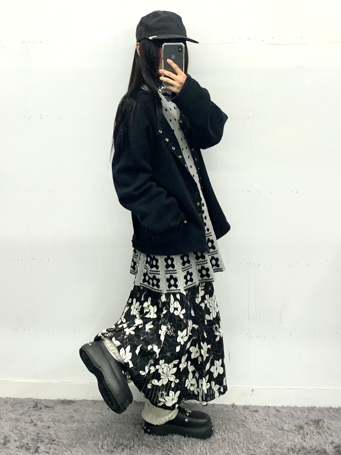 아네스베 옴므 90s 버튼 가디건 상품이미지4