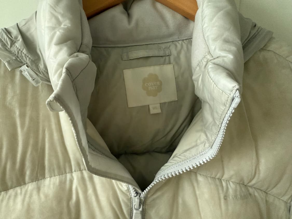 커버낫 우먼 씨빅 RDS 숏 푸퍼 Ecru WS  상품이미지3