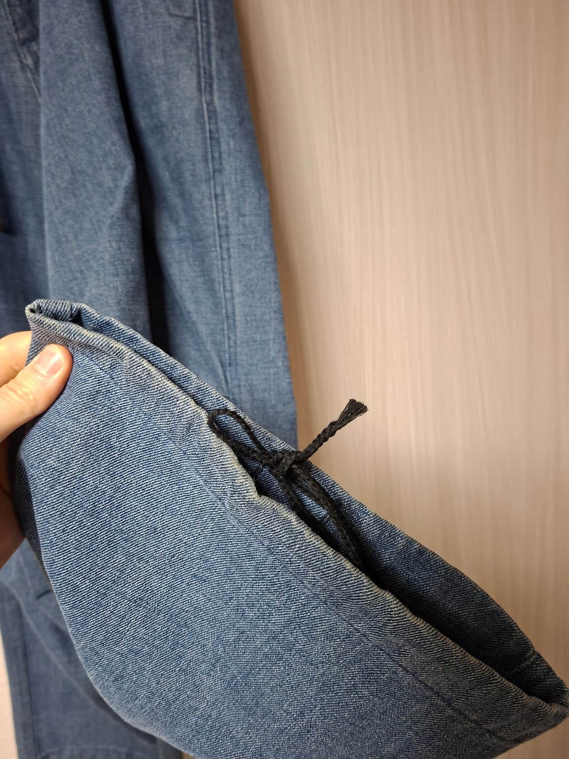 해칭룸 스노우진 워시드 블루 1사이즈 상품이미지2