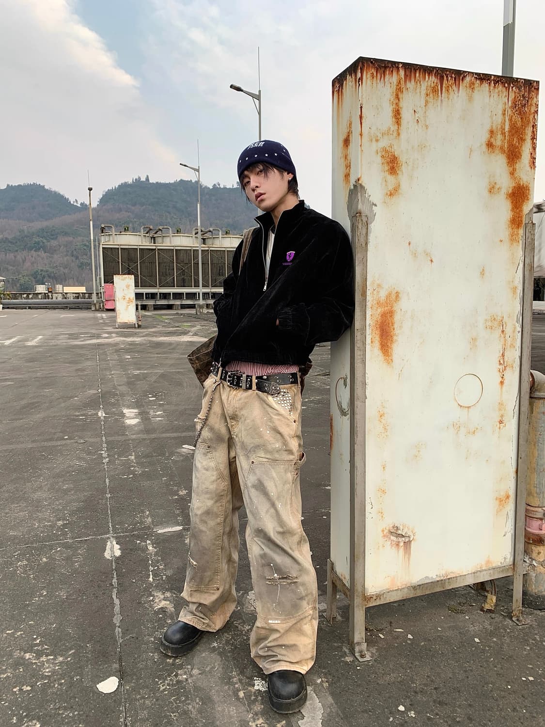 Vintage mood jerryclub dirty pants 상품이미지8