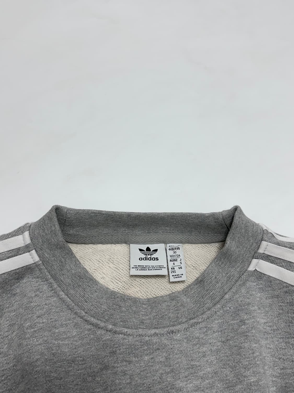 아디다스 3S 삼선 오버사이즈 맨투맨 상품이미지9
