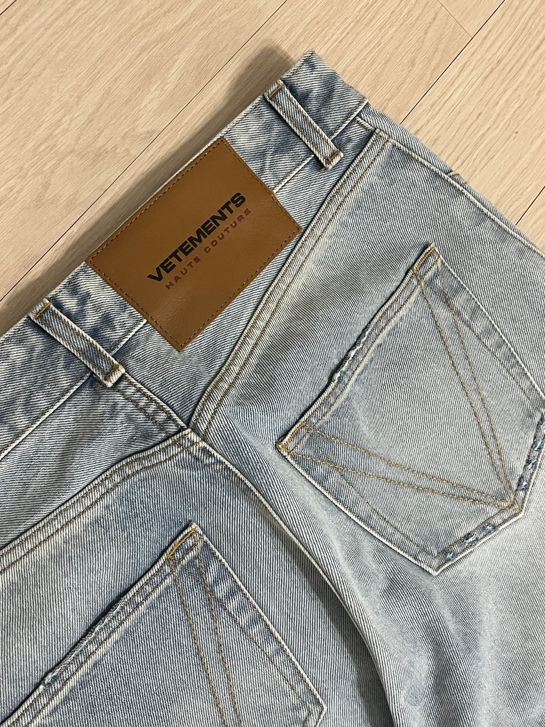 베트멍 오뜨꾸뛰르 데님 팬츠 상품이미지4