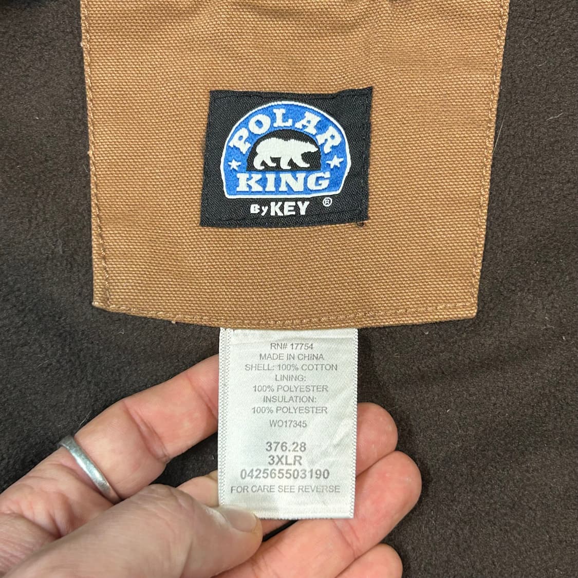 3XL) Polar King KEY 다이아몬드조 카지노 액티브 워크 자켓 상품이미지8