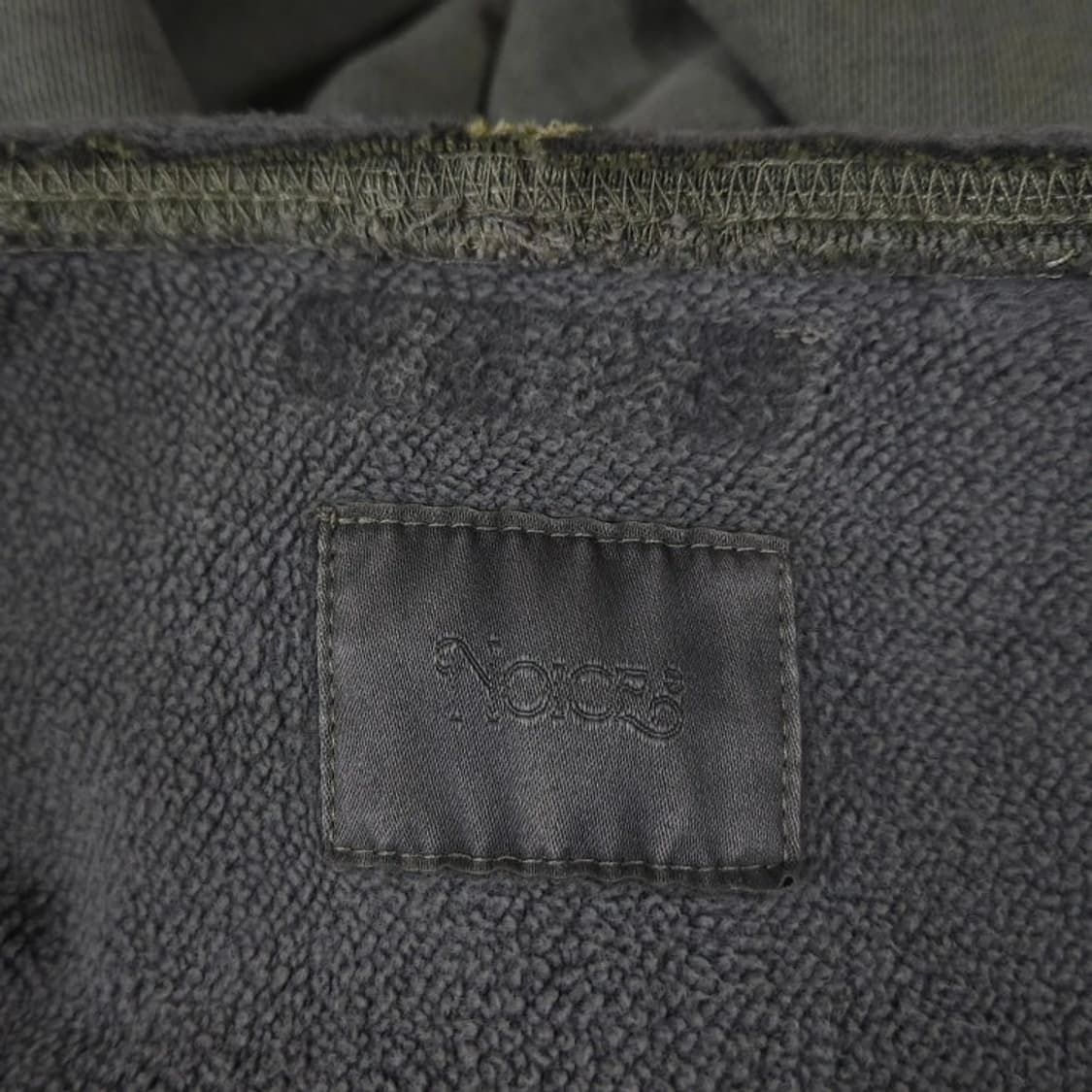 105 Noice 노이스 가먼트다잉 스웻 맨투맨 카키그레이 상품이미지8