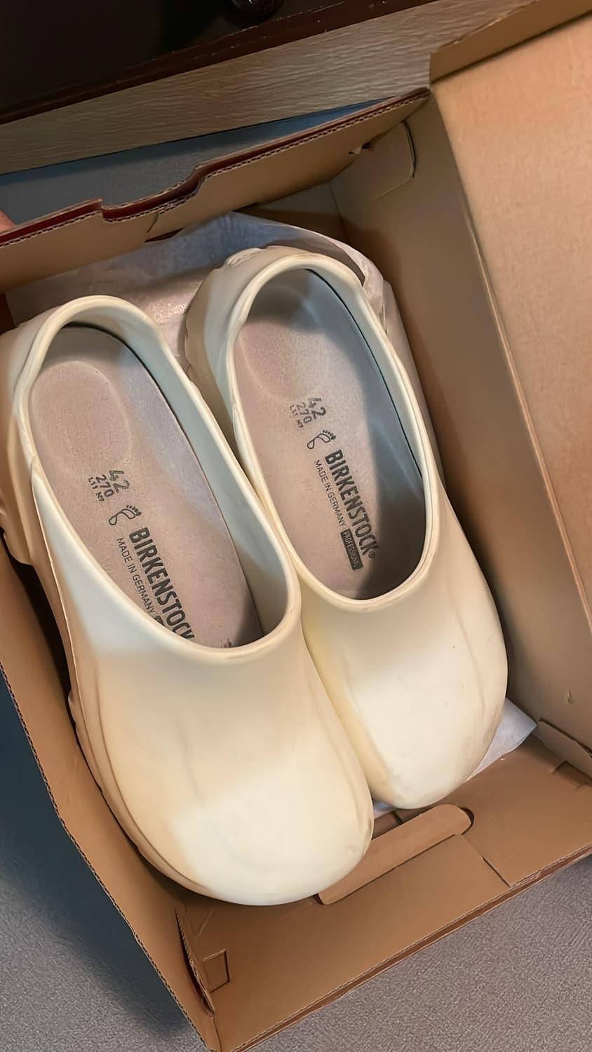 버켄스탁 A630 클로그 화이트 270 상품이미지2