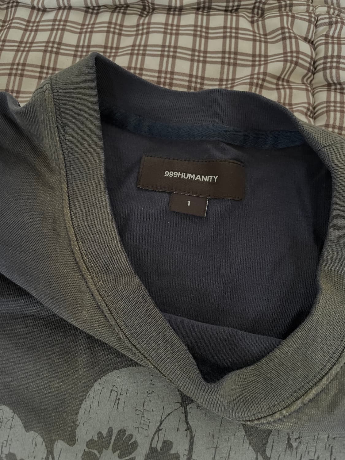 999HUMANITY HC SKULL LONGSLEEVE DRAKNAVY 상품이미지3