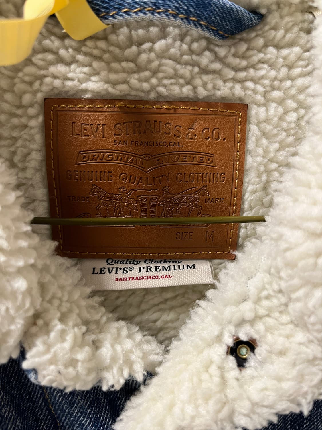 리바이스 쉐르파 데님자켓 여성M 상품이미지3