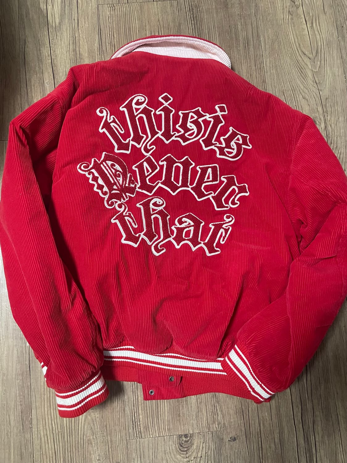 디스이즈네버댓 코듀로이 바시티 L 상품이미지2