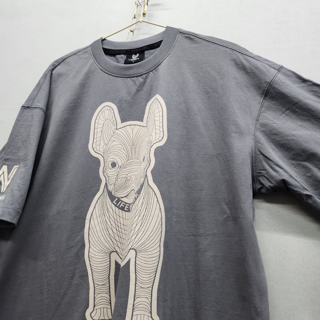 라이프워크 빅라독 로고 반팔티 M(XL) 상품이미지3