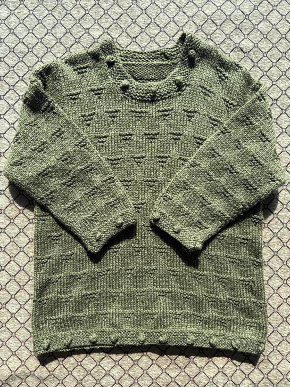 그린린 목방울 니트 상품이미지2