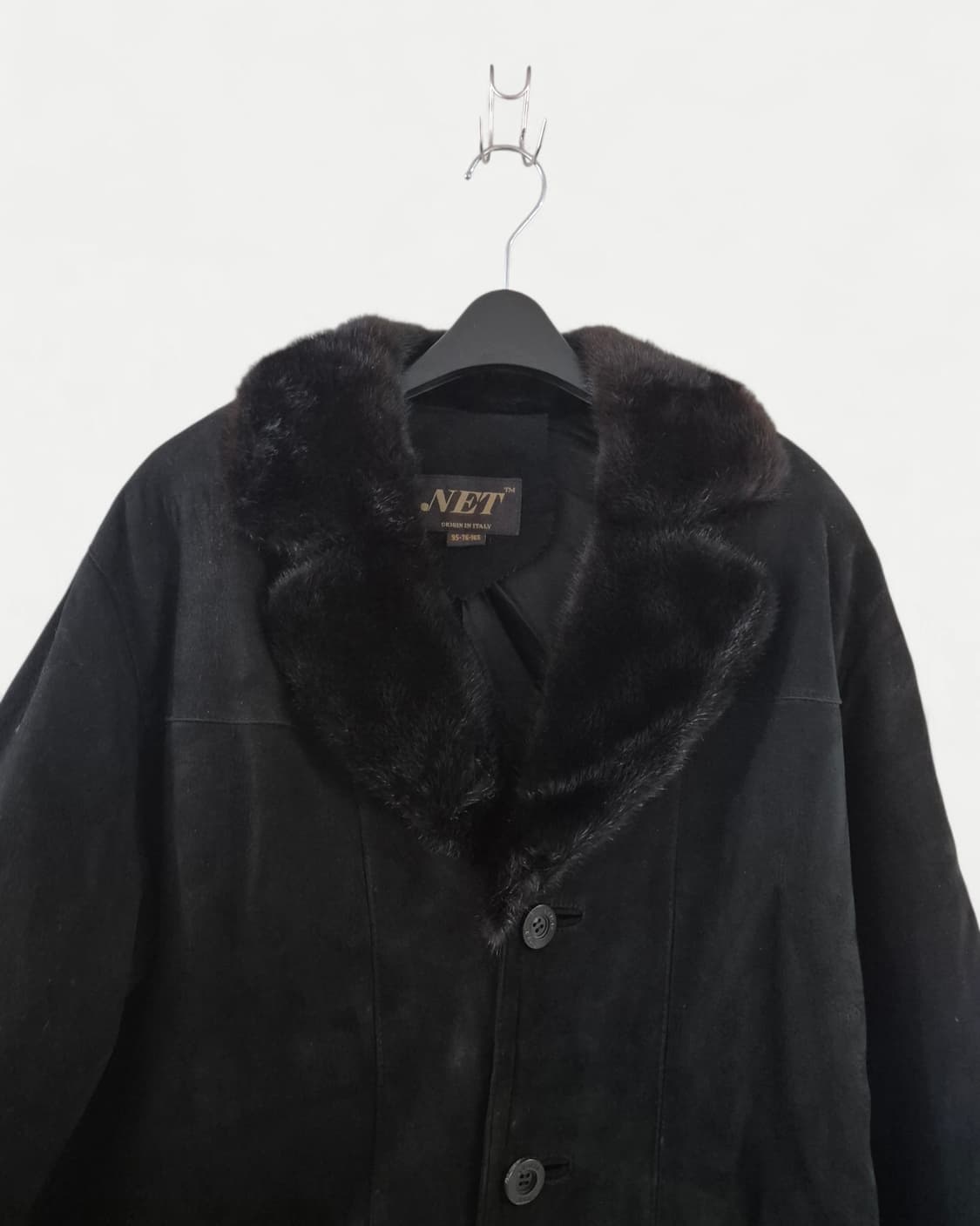 NET ITALY 여자 빈티지 밍크털 가죽무스탕 자켓 상품이미지1