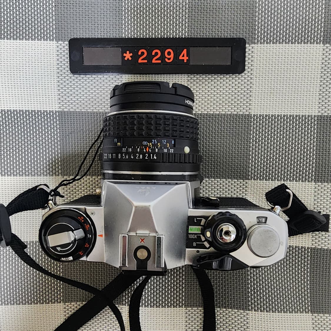 펜탁스 ME 필름카메라 1.4 단렌즈 실버바디 상품이미지3