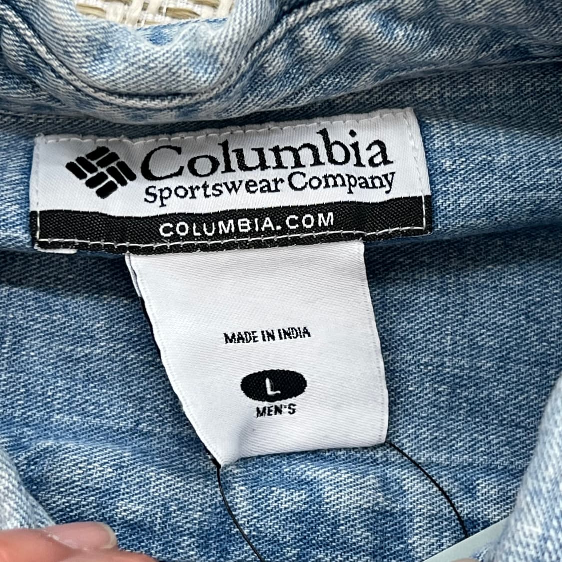 컬럼비아 워크 데님셔츠 r2192 상품이미지6