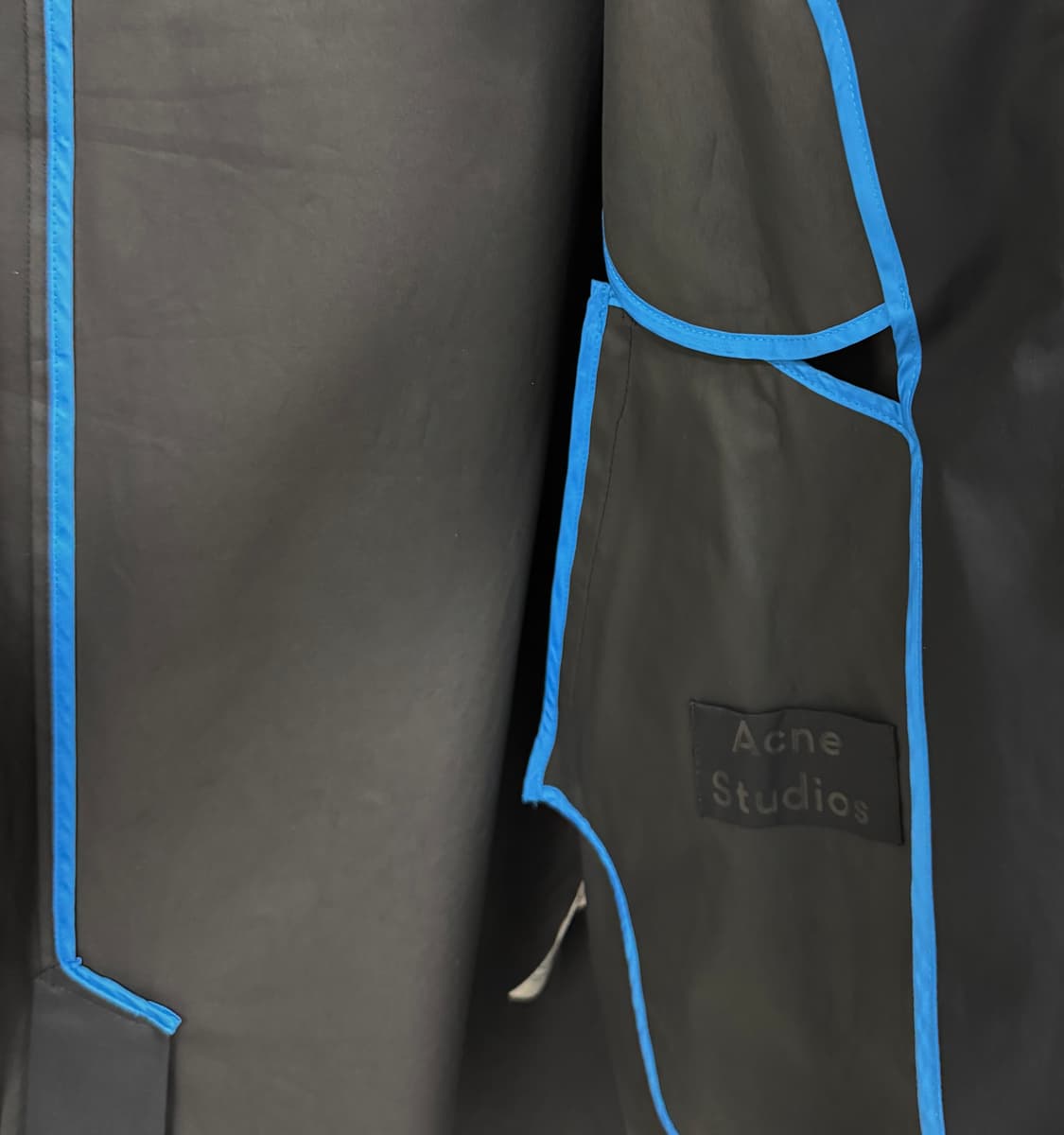 ACNE STUDIOS 아크네 스튜디오 트로이 다크네이비 레인코트 52 상품이미지8