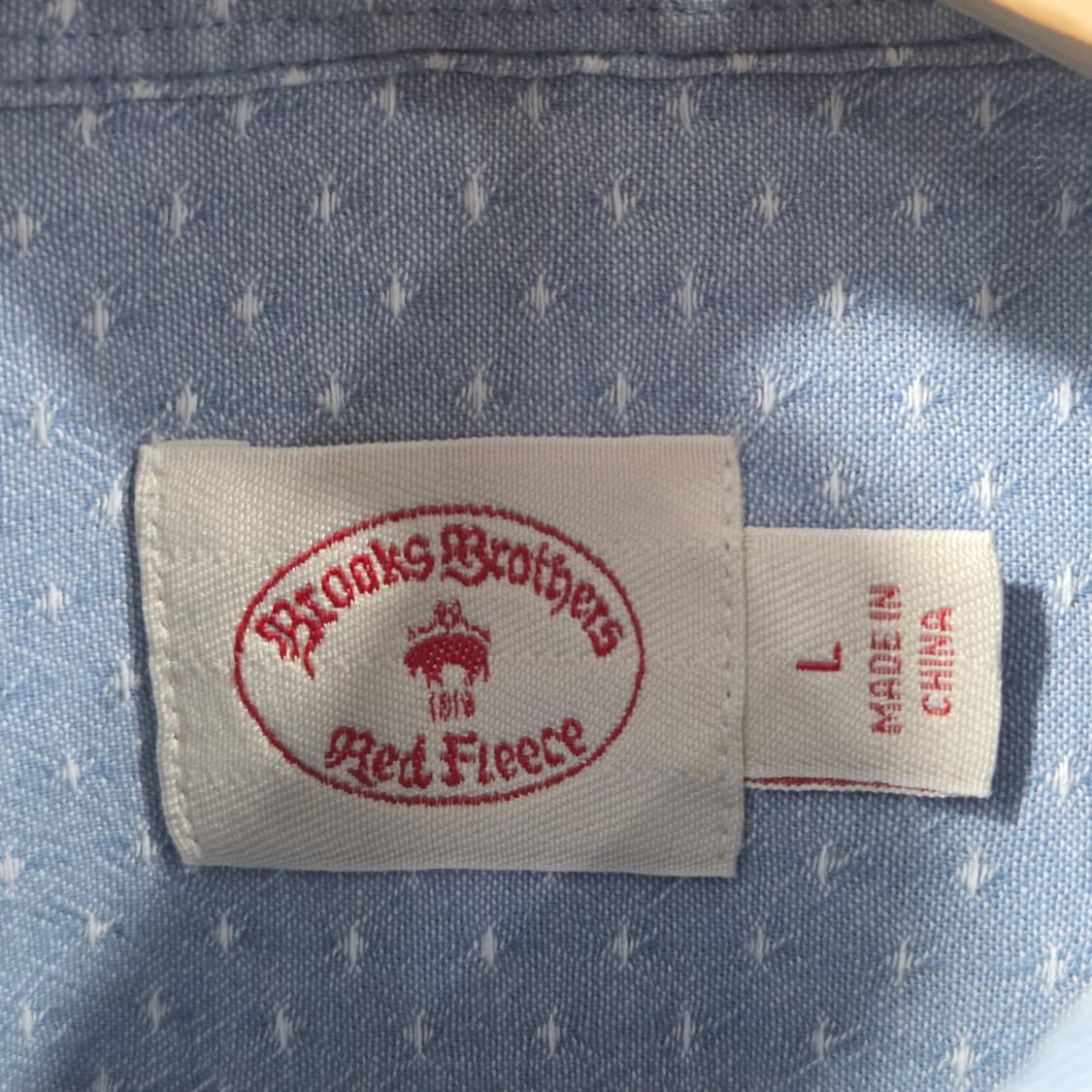 브룩스브라더스 버튼다운 코튼 셔츠 L  상품이미지2