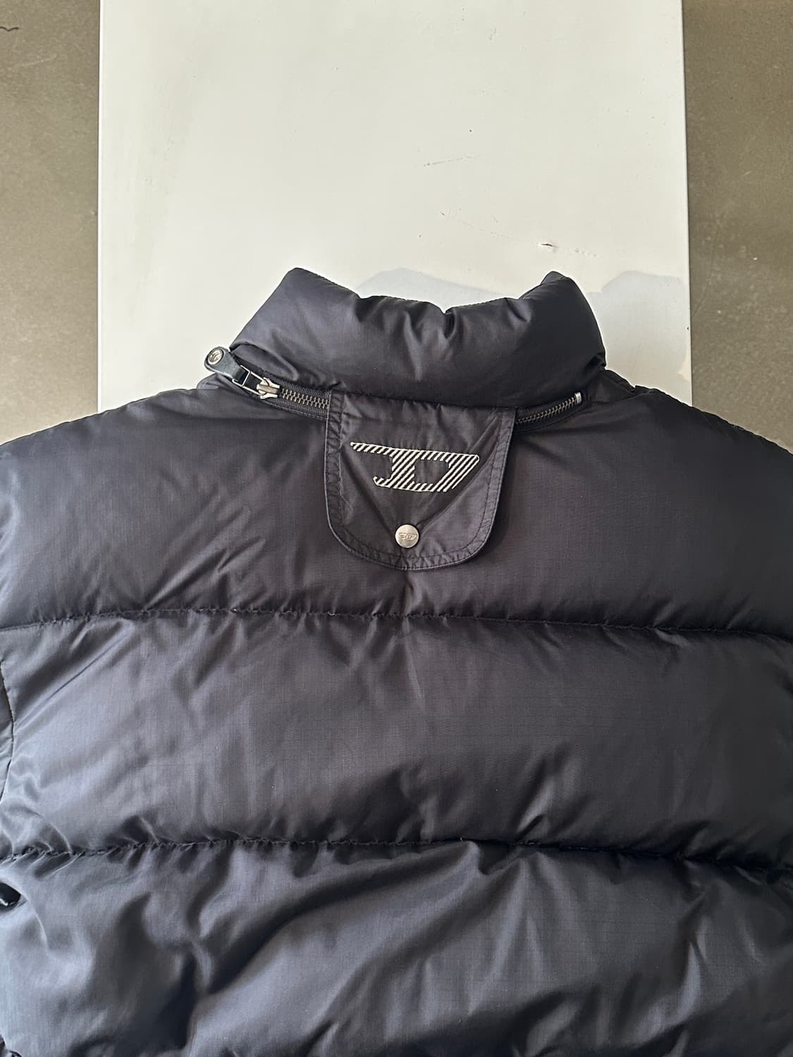 디젤 로고 푸퍼 패딩자켓 상품이미지4