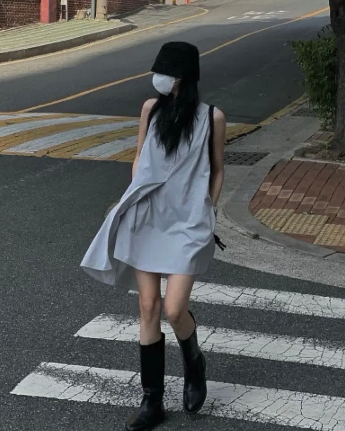 소아 미니 원피스 그레이 상품이미지1