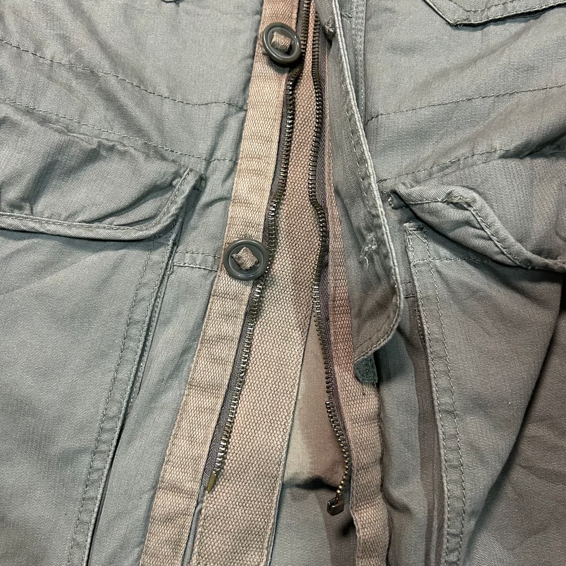 [XL] 일본 빈티지 견장 야상 자켓 상품이미지5