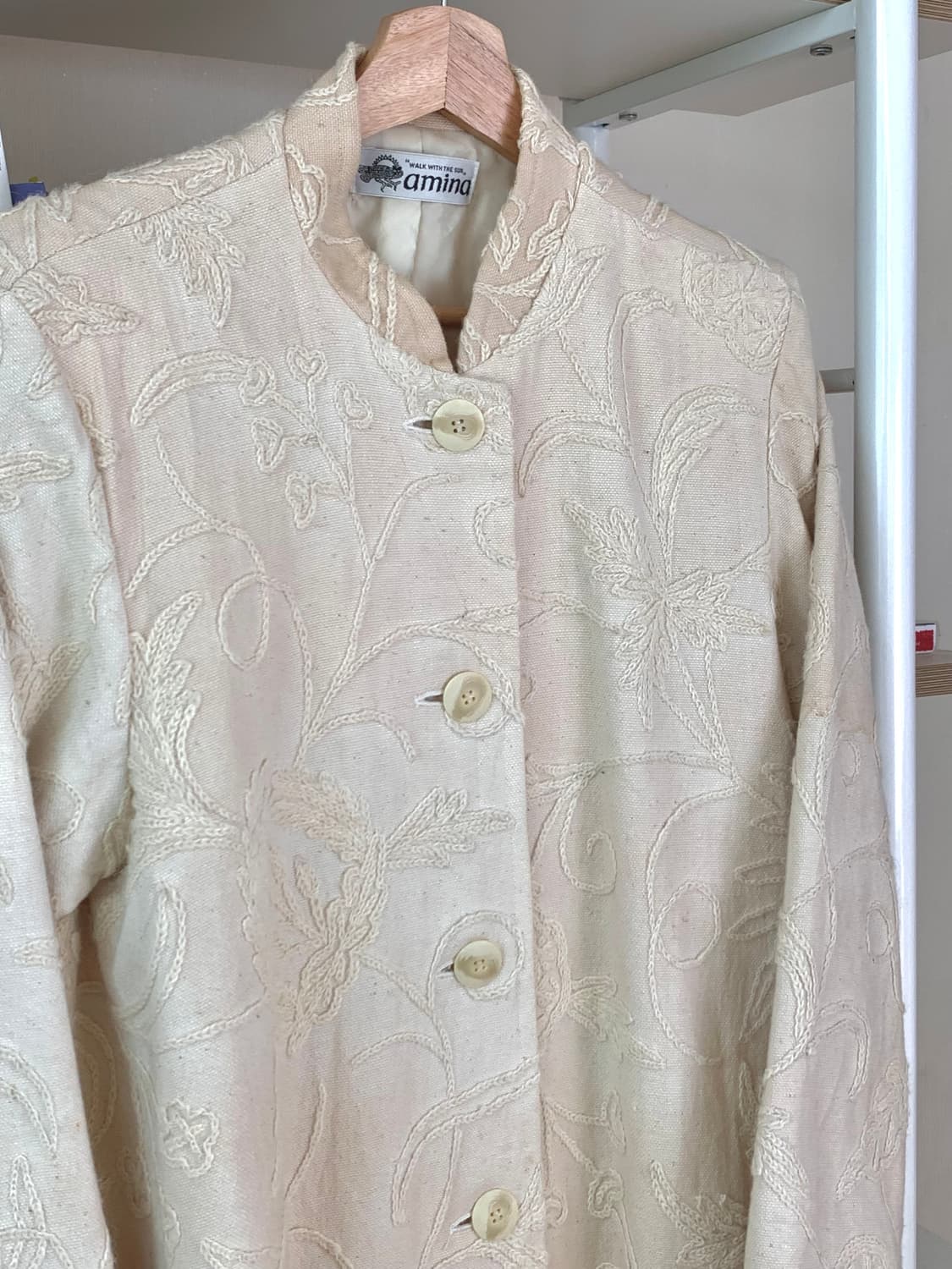 JPN vtg 오리엔탈 롱코트 상품이미지4