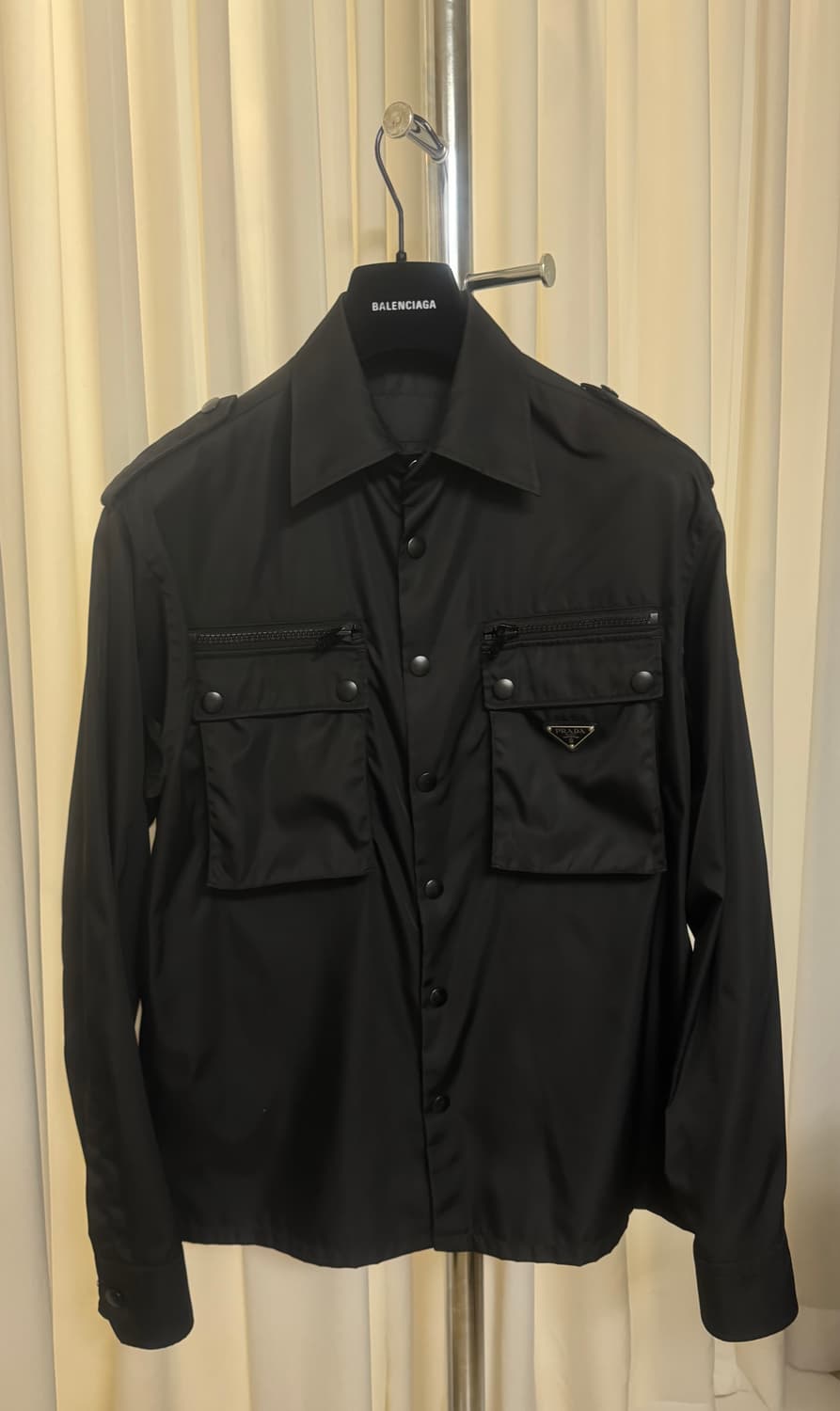 프라다  PRADA  나일론 개버딘  셔츠 쟈켓 SC489 상품이미지2