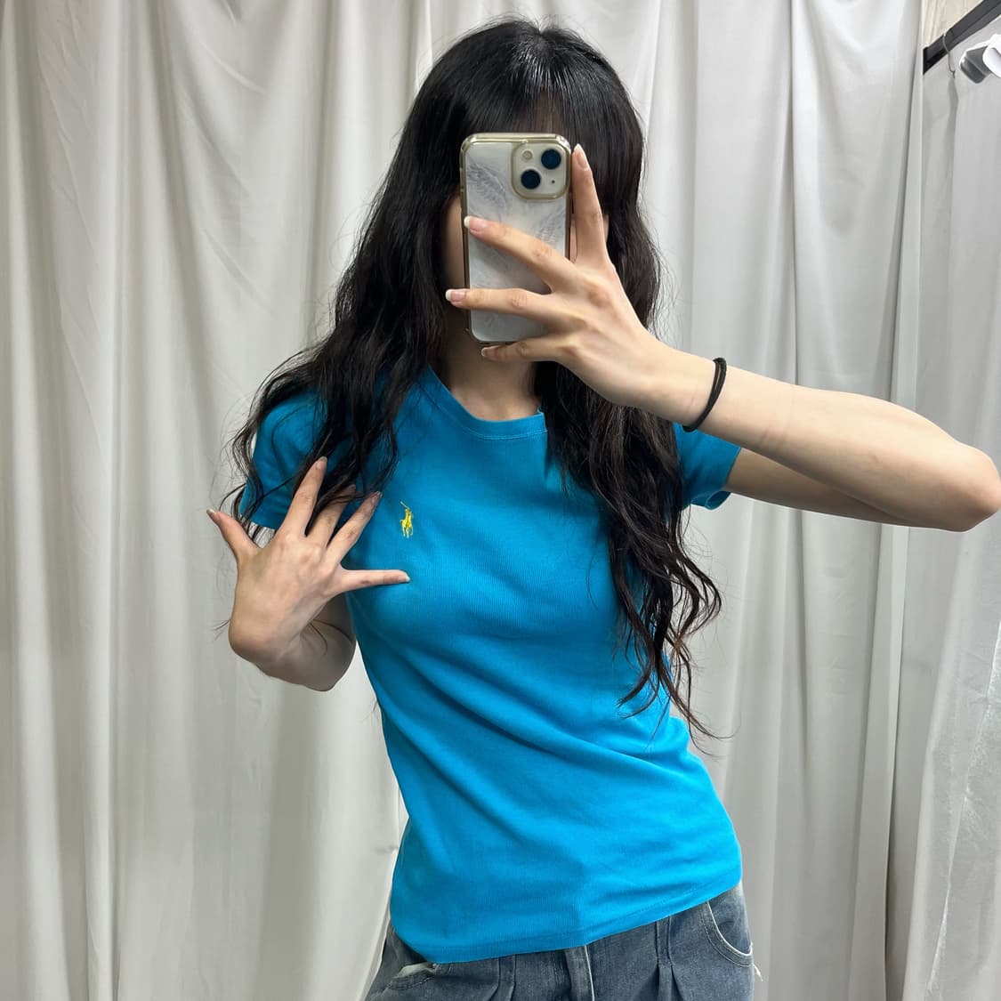 Polo sky blue T-shirts 상품이미지1