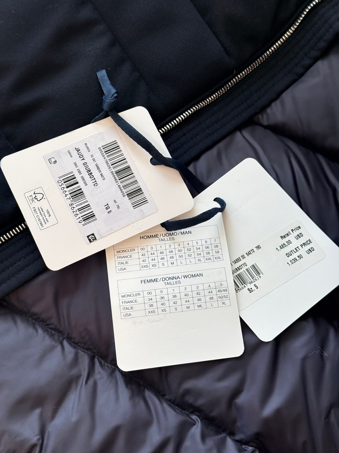 몽클레어 JAUDY 패딩 사이즈 5 상품이미지7