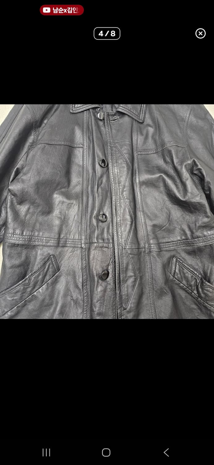 피에르 발망 가죽하프코트  상품이미지4