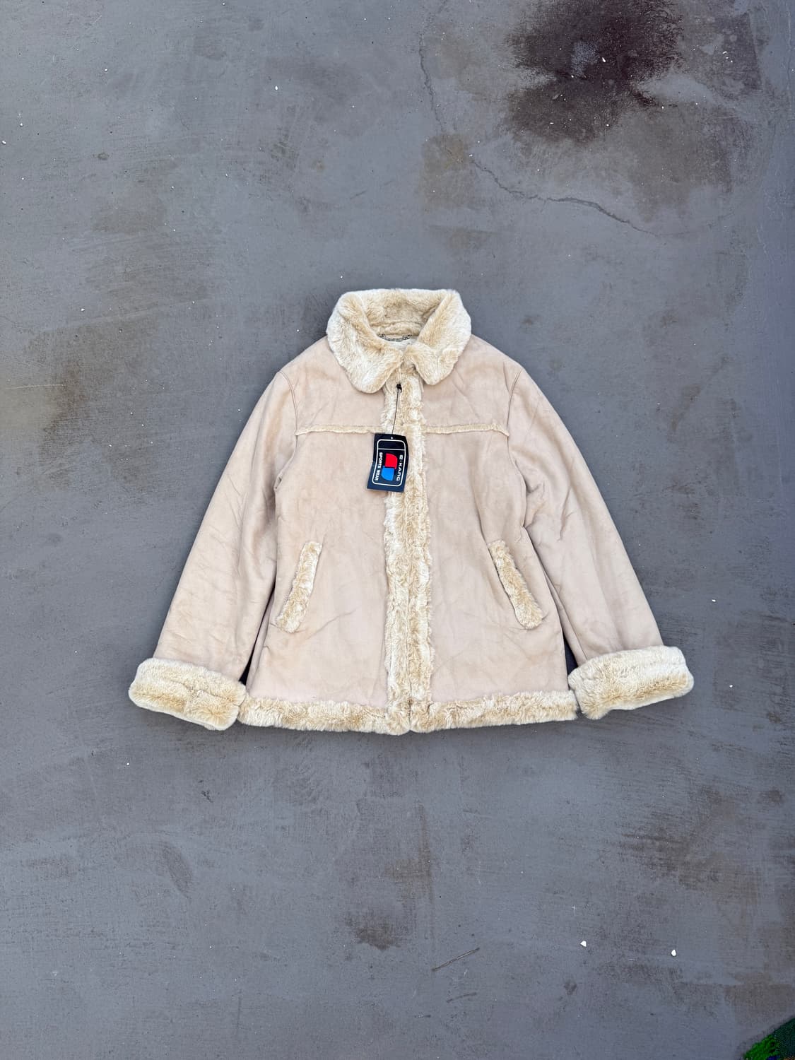 빈티지 퍼 트리밍 무스탕 상품이미지1