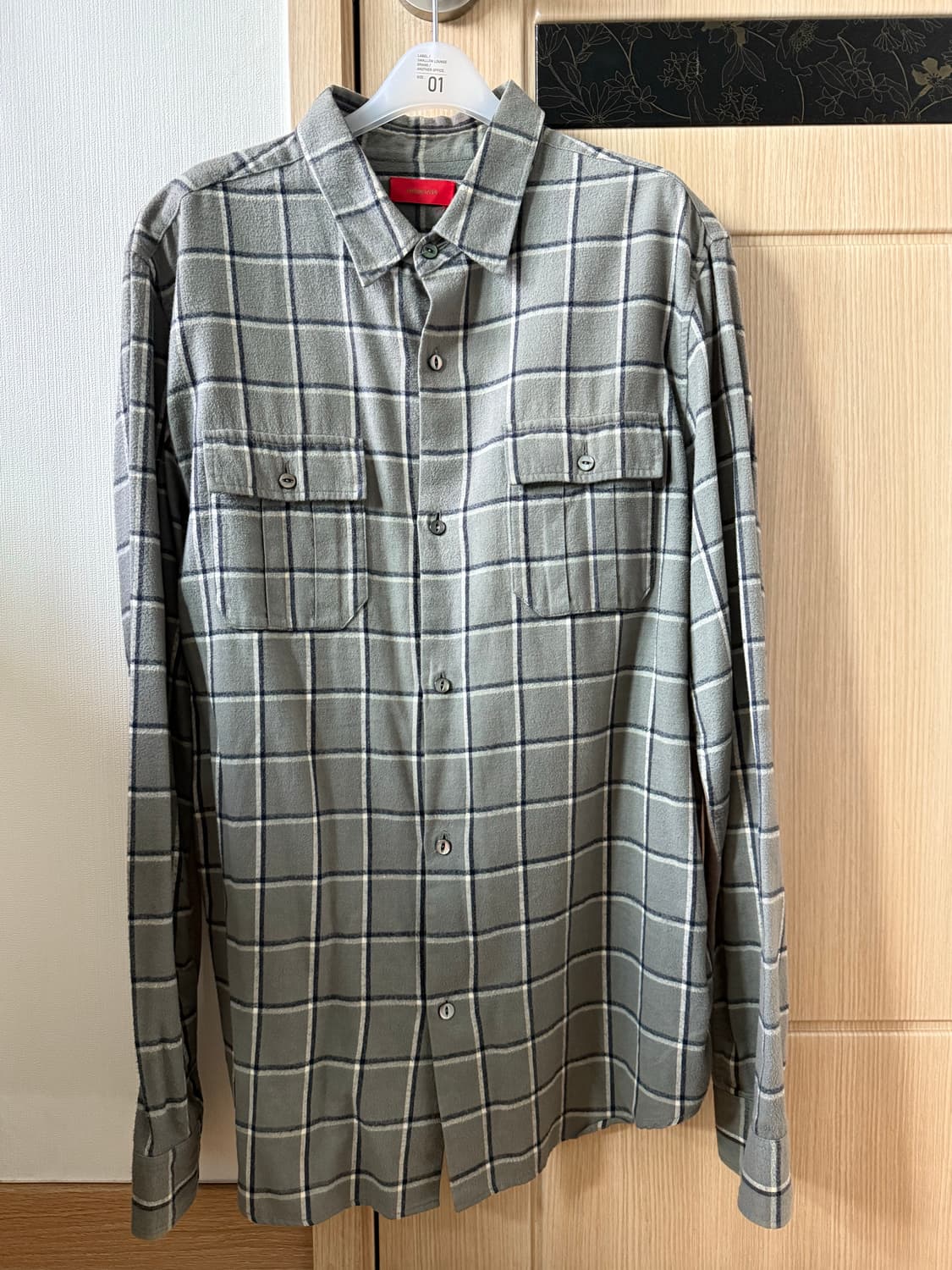 언더커버 플란넬 셔츠 상품이미지1