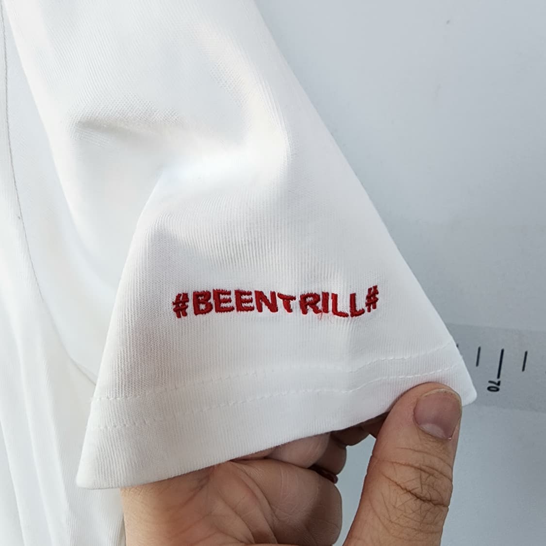 BEENTRILL 화이트 반팔티 상품이미지3