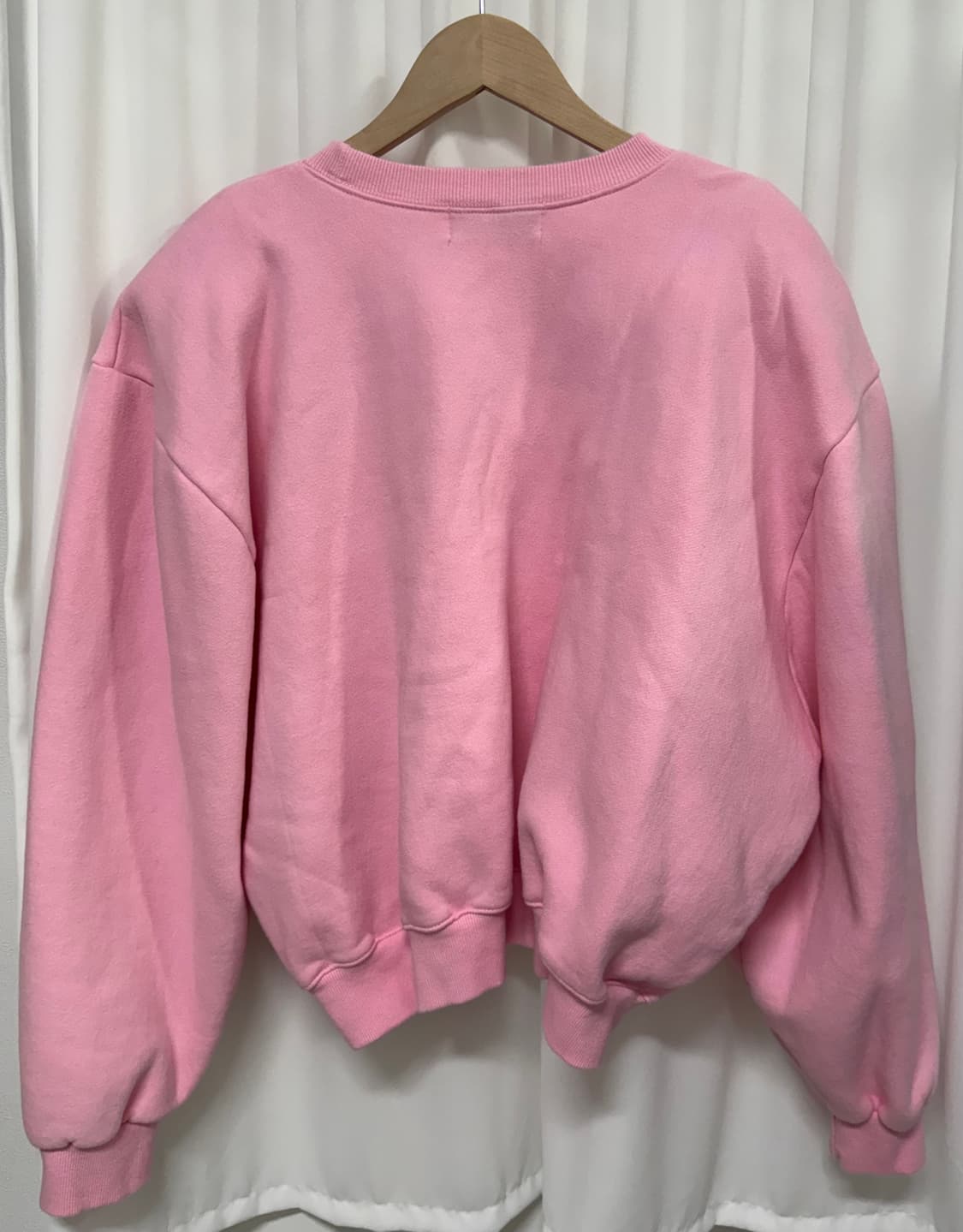 엔티크제이 자체제작 보깅 맨투맨 핑크 상품이미지4