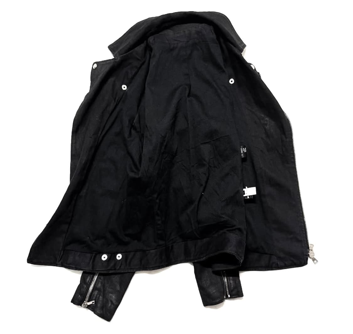 발망 - 15SS 왁스 코팅 바이커 자켓 상품이미지4